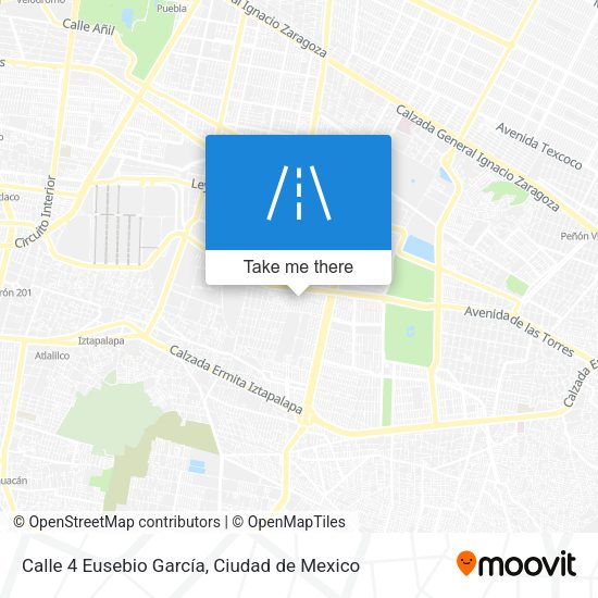 Mapa de Calle 4 Eusebio García