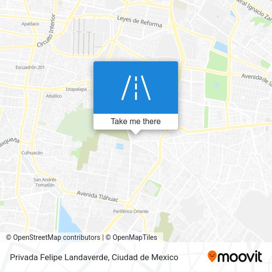Mapa de Privada Felipe Landaverde