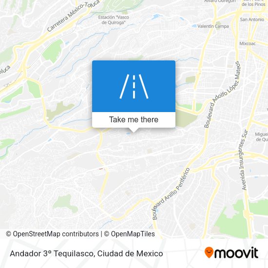 Mapa de Andador 3º Tequilasco