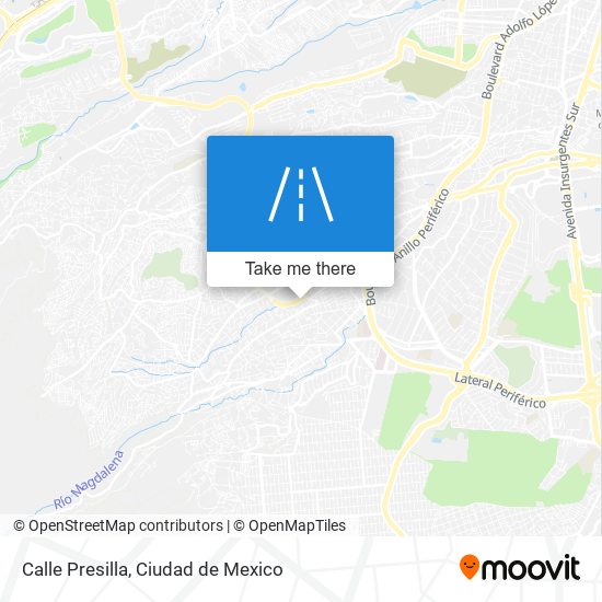 Calle Presilla map