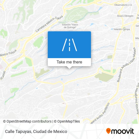 Mapa de Calle Tapuyas