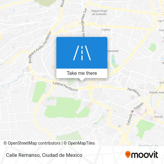 Mapa de Calle Remanso