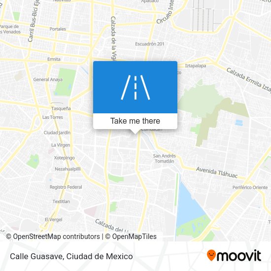 Calle Guasave map