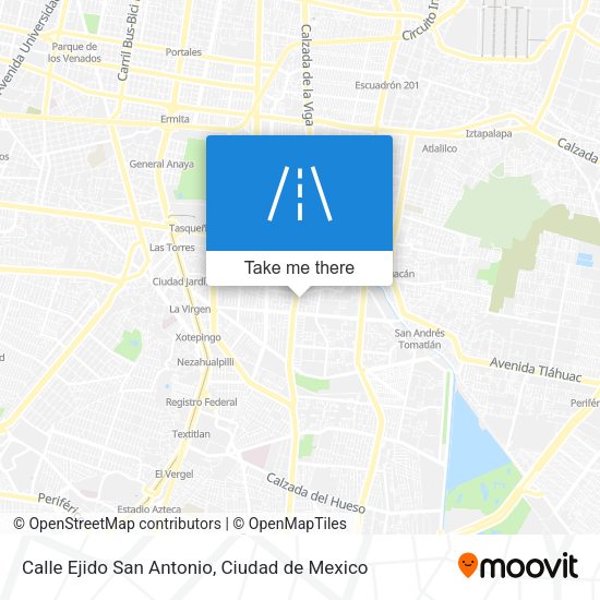Calle Ejido San Antonio map