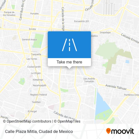 Calle Plaza Mitla map