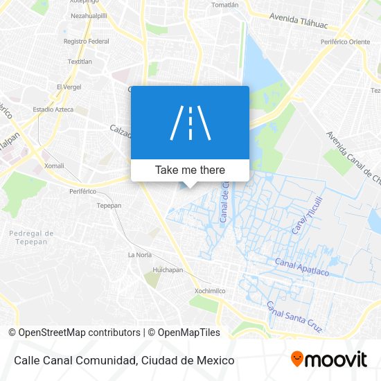 Calle Canal Comunidad map
