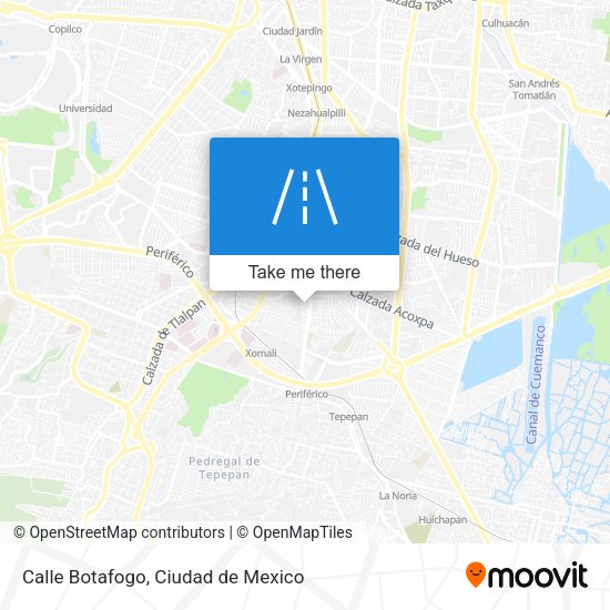 Calle Botafogo map