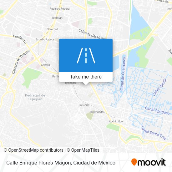 Mapa de Calle Enrique Flores Magón