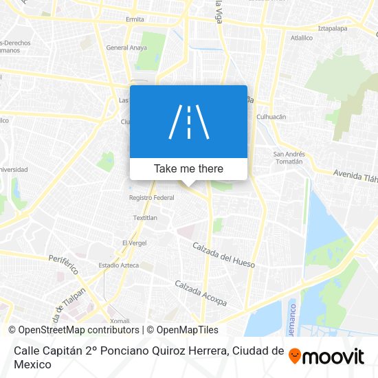Calle Capitán 2º Ponciano Quiroz Herrera map