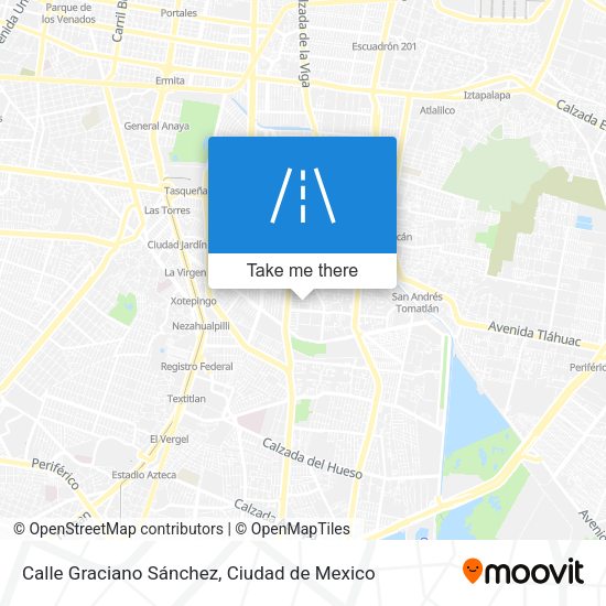 Calle Graciano Sánchez map