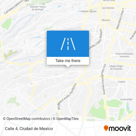 Mapa de Calle 4