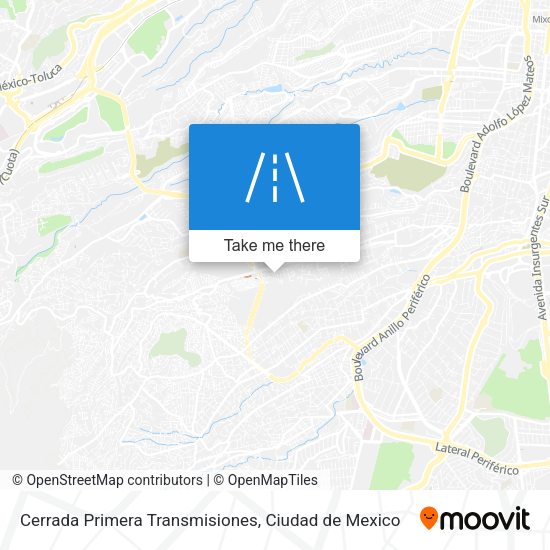Cerrada Primera Transmisiones map