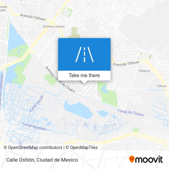 Calle Ostión map