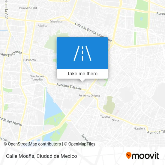 Mapa de Calle Moaña