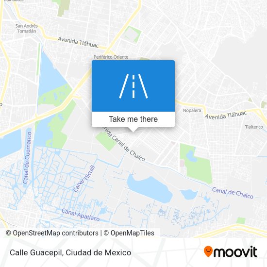 Mapa de Calle Guacepil
