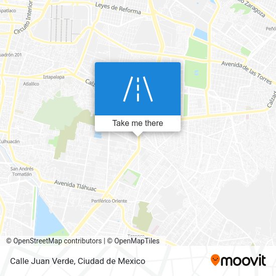 Calle Juan Verde map