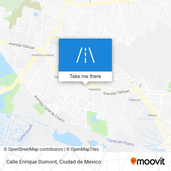Calle Enrique Dumont map