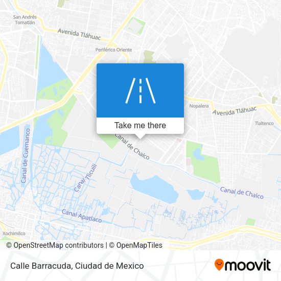 Calle Barracuda map