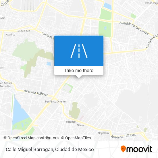 Mapa de Calle Miguel Barragán