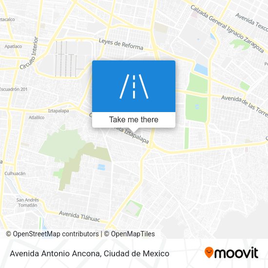 Mapa de Avenida Antonio Ancona