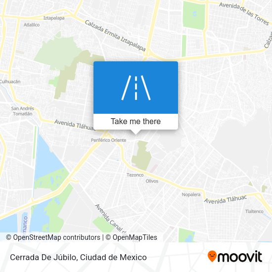 Cerrada De Júbilo map
