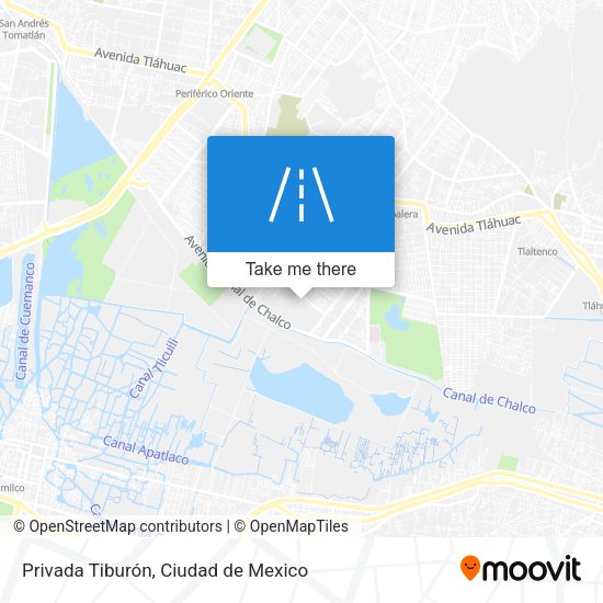 Mapa de Privada Tiburón
