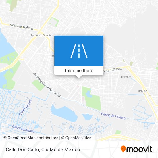 Mapa de Calle Don Carlo