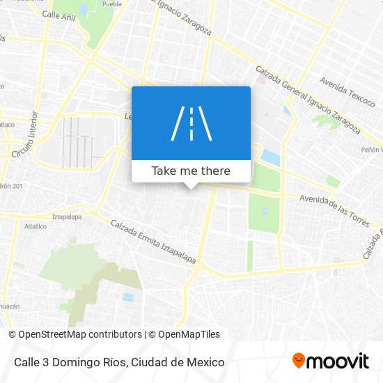 Mapa de Calle 3 Domingo Ríos