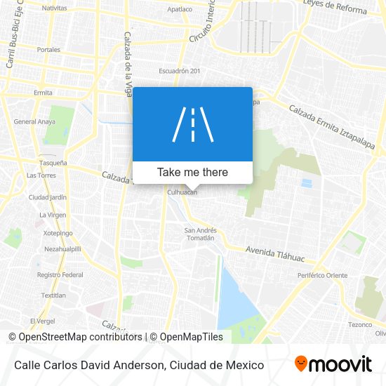 Calle Carlos David Anderson map