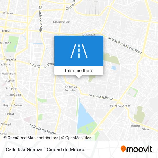 Calle Isla Guanani map