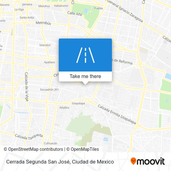 Cerrada Segunda San José map