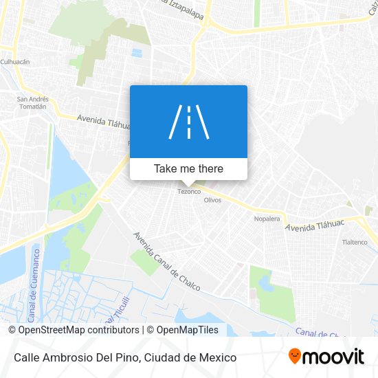 Calle Ambrosio Del Pino map