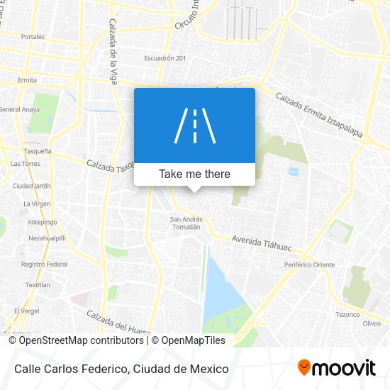 Mapa de Calle Carlos Federico