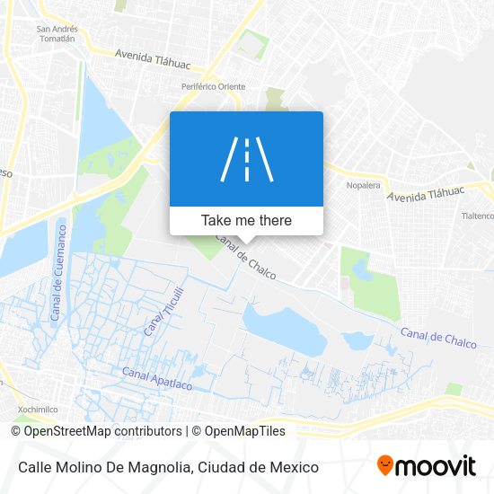 Calle Molino De Magnolia map