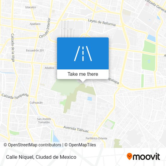 Calle Níquel map