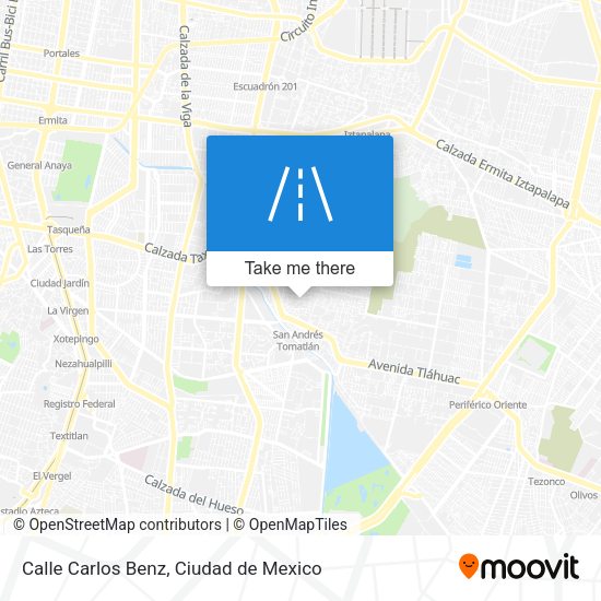 Calle Carlos Benz map