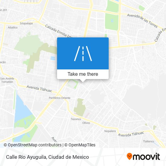 Calle Río Ayuguila map