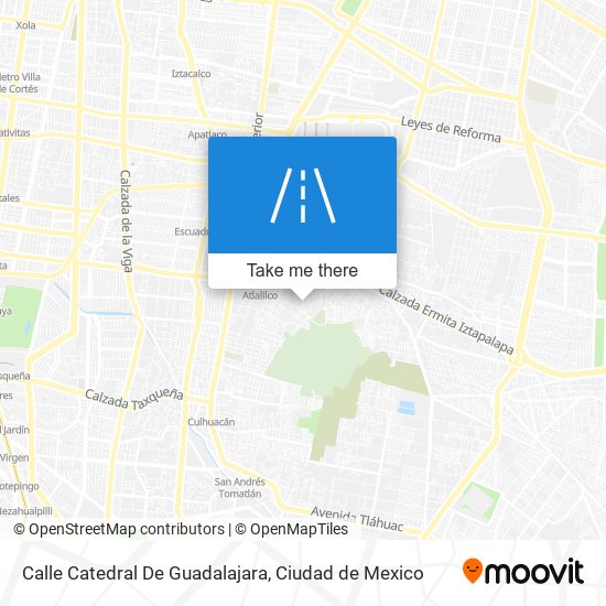 Mapa de Calle Catedral De Guadalajara