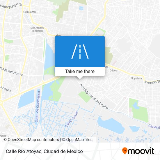 Calle Río Atoyac map
