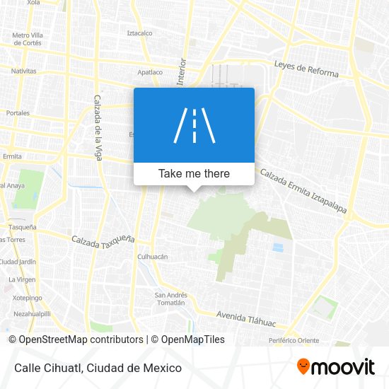 Calle Cihuatl map