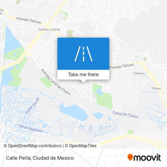 Mapa de Calle Perla