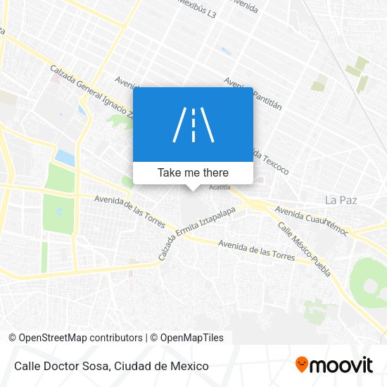 Calle Doctor Sosa map