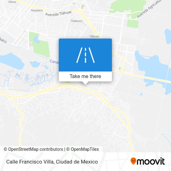 Calle Francisco Villa map