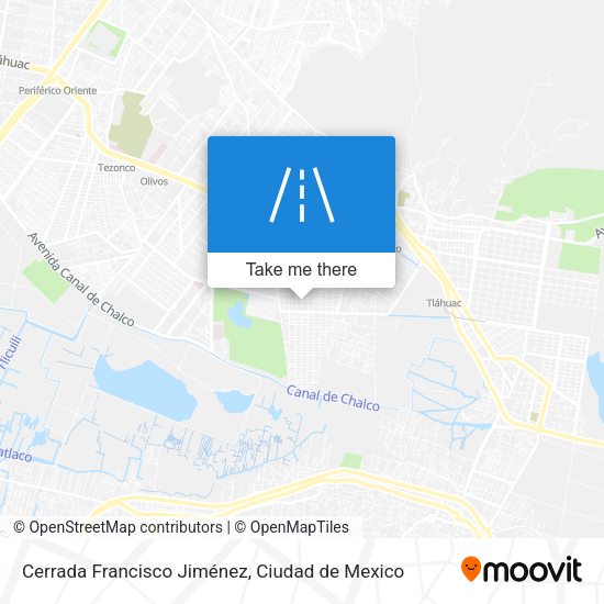 Cerrada Francisco Jiménez map