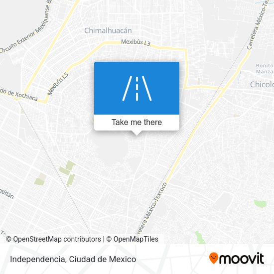 Independencia map