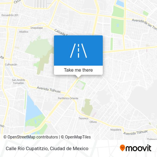 Mapa de Calle Río Cupatitzio