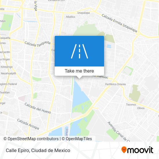 Mapa de Calle Epiro