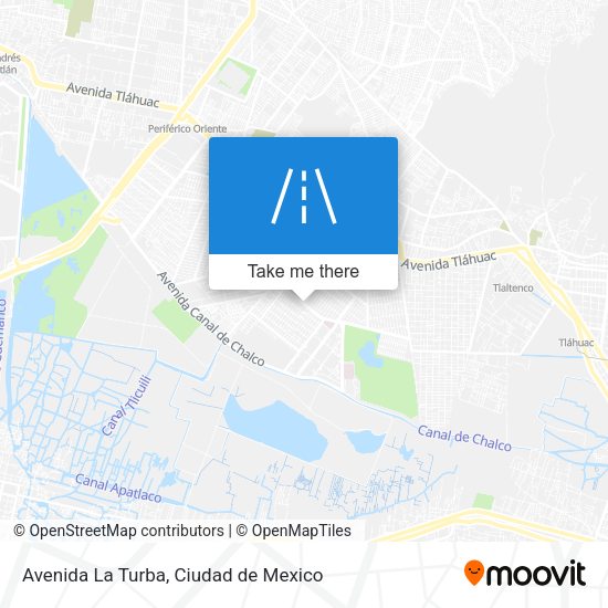 Mapa de Avenida La Turba