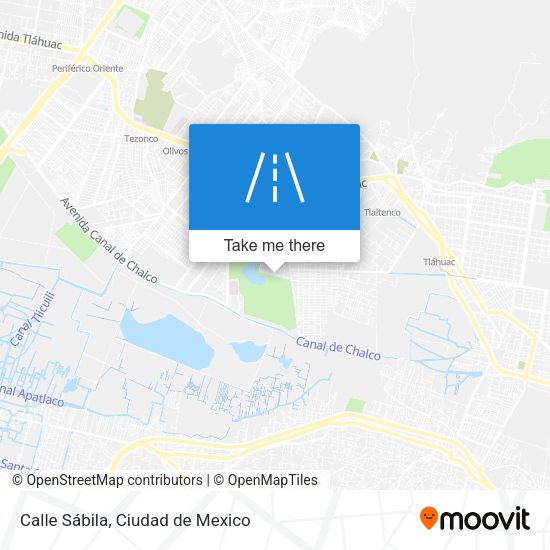 Calle Sábila map