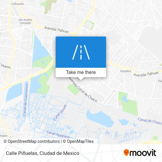 Mapa de Calle Piñuelas